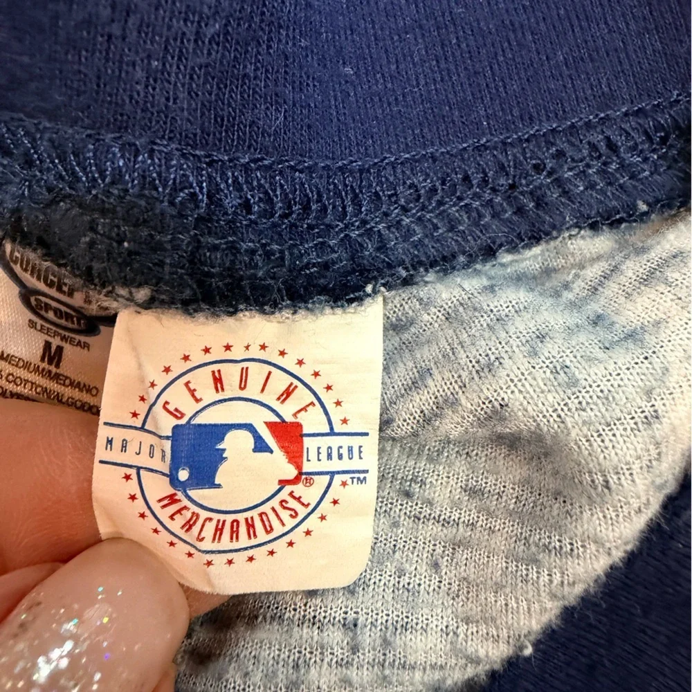 Concepts Sport MLB NY Yankees Men’s M Lounge Pants Navy Plush Fleece Sleepwear